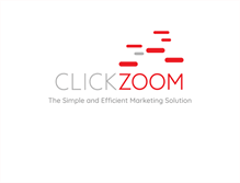 Tablet Screenshot of clickzoom.com