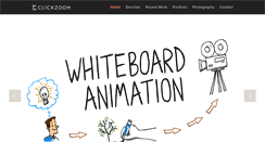 Desktop Screenshot of clickzoom.ie